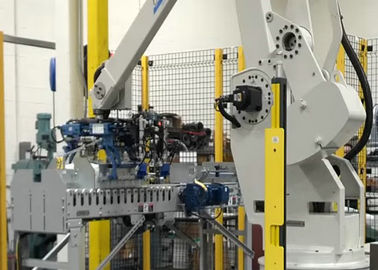 중국 부대 비료를 위해 자동 로봇 팰릿으로 운반 체계/쌓아올리는 기계 완전히 180 Kg 탑재량 공장