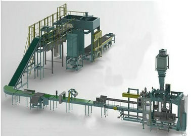 중국 깔판에 FMCG/음식 음료를 겹쳐 쌓이기를 위한 Palletizer 고도 자동적인 기계 공장